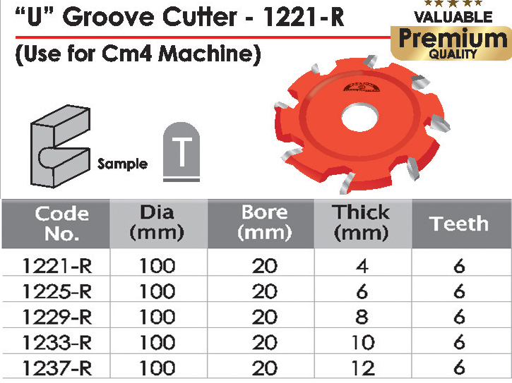 V Groove Cutters